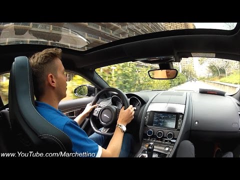 Test Drive the Jaguar F-Type R - Loud Noises!