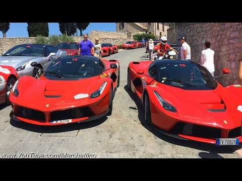 The Biggest LaFerrari Gathering - 12 of them!