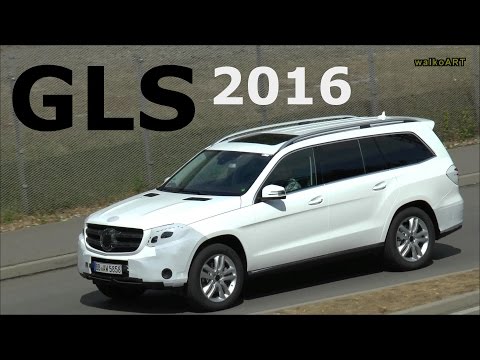 Mercedes-Benz GLS 2016 SPY VIDEO
