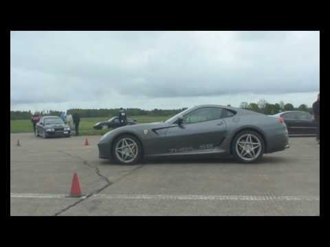 Ferrari 599 GTB F1 vs Porsche 911 Turbo