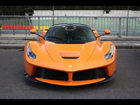 ORANGE Ferrari LaFerrari at Spa-Francorchamps