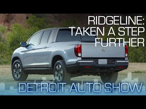 New Honda Ridgeline Preserves the Loved Features - NAIAS 2016