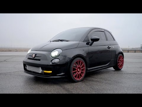 Modified 2015 Fiat 500 Abarth Nero - WR TV POV Test Drive