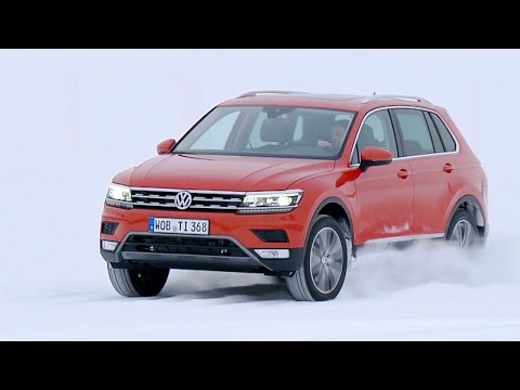 2016 VW Tiguan - Test Drive on Snow