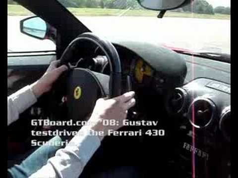Ferrari 430 Scuderia testdrive by Gustav