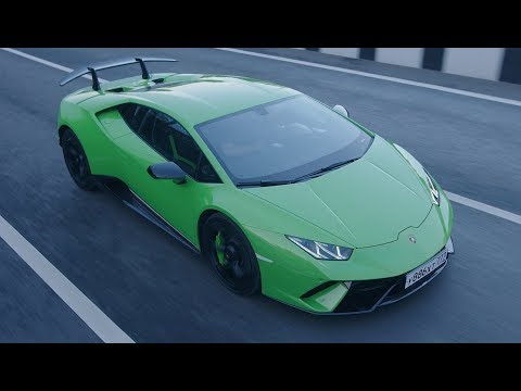 Lamborghini Huracan Performante против Ferrari 488GTB против Nissan GT-R