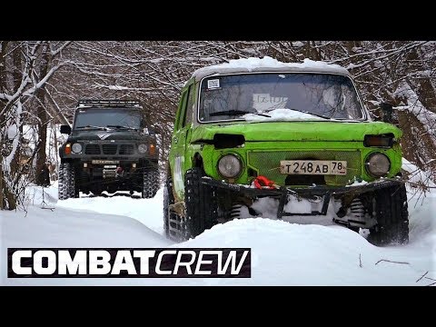 CombatCrew и OffroadSPB. Битва со льдом на Морье