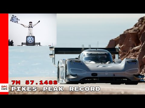VW I.D. R Pikes Peak sets New Track Record