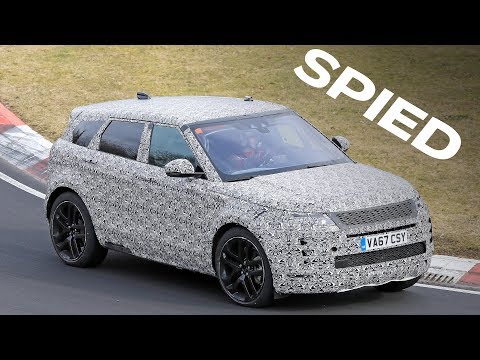 Range Rover Evoque Spy Video