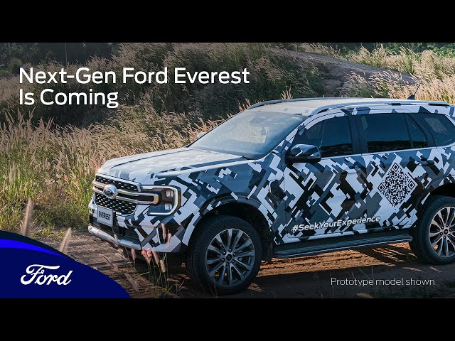 Ford Everest - новое поколение на подходе!