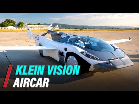 Летающий автомобиль AirCar с двигателем от BMW