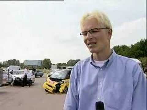 Crash Test - MCC Smart Fortwo VS Mercedes S-Class