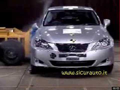 Crash-Test Lexus IS