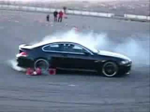 Bmw M6 Doing Donuts