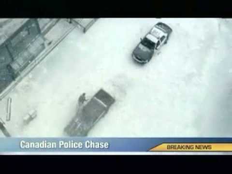 Newfoundland Police Chase
