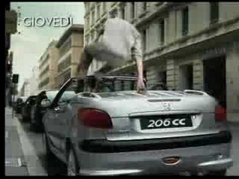 Реклама Peugeot 206 CC