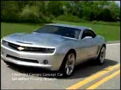 Chevrolet Camaro концепт в действии