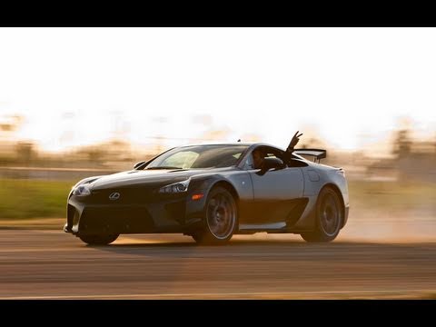 Drifting the 2012 Lexus LFA 