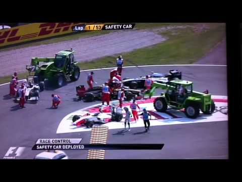 2011 Italian Grand Prix Start