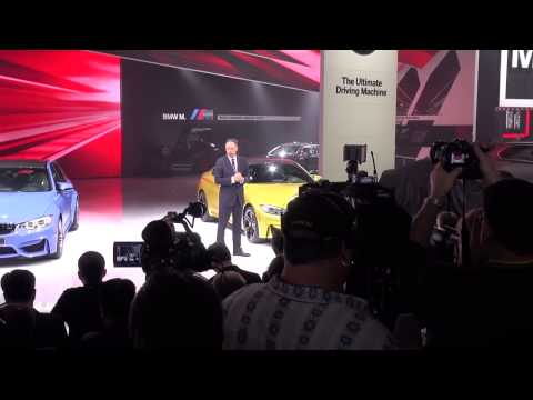 Автосалон в Детройте 2014 - презентация BMW M3, M4