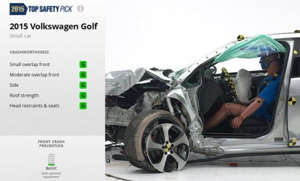 6 место. Volkswagen Golf