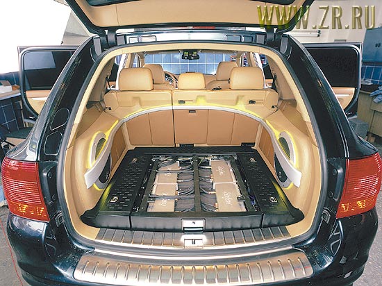 Багажник Porsche Cayenne 957